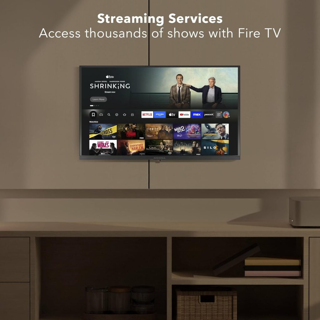 INSIGNIA 40 Class F40 Series LED Full HD Smart Fire TV, Voice Remote with Alexa, Free  Live TV