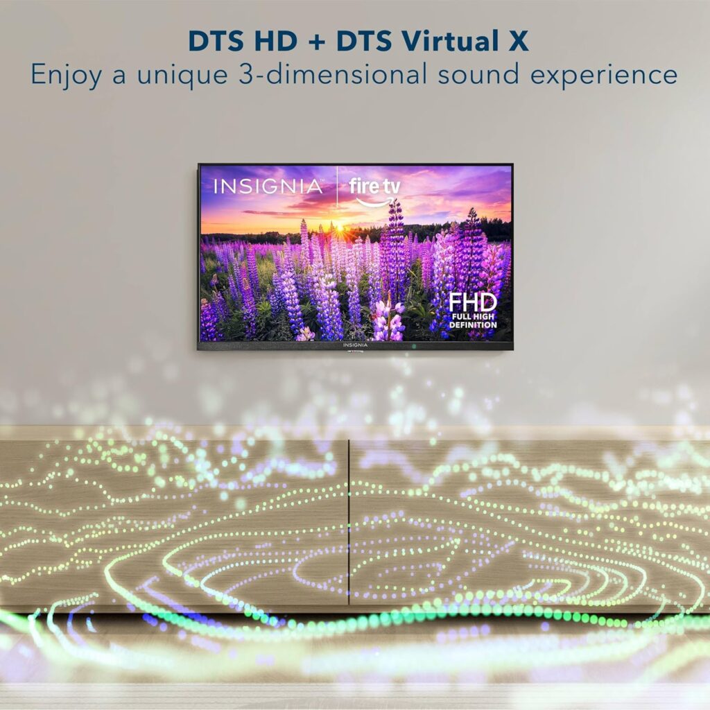 INSIGNIA 40 Class F40 Series LED Full HD Smart Fire TV, Voice Remote with Alexa, Free  Live TV