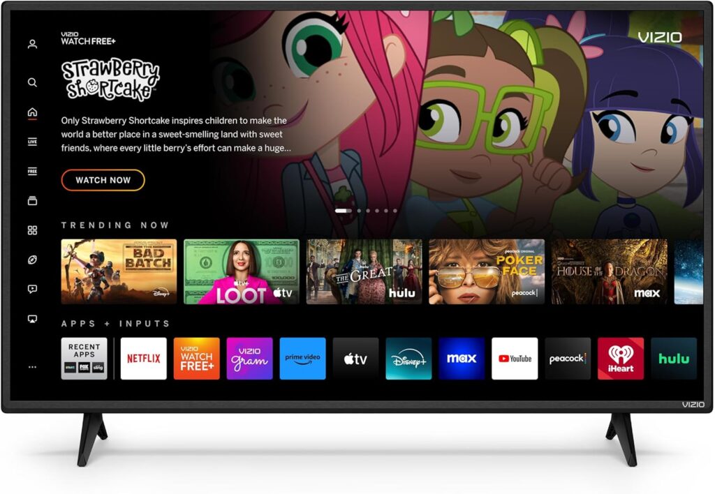 VIZIO 24-inch D-Series Full HD 1080p Smart TV with Apple AirPlay and Chromecast Built-in, Alexa Compatibility, D24f-J09, 2022 Model